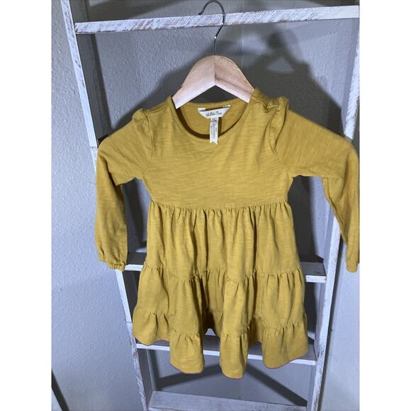 Matilda Jane Baby Girl Toddler 4T Lot of 3 Dress Floral Ruffle Multicolor - Picture 2 of 12